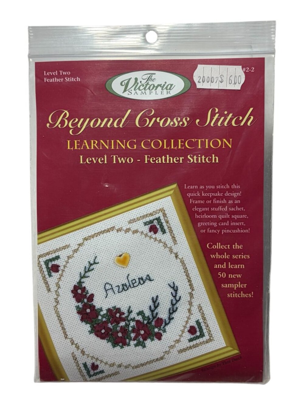 Beyond Cross Stitch Learning Collection Feather Stitch Level Two Kit NOS 2000